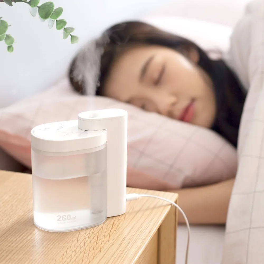 Оригинальный xiaomi mijia перезаряжаемый увлажнитель для дома портативный Настольный
