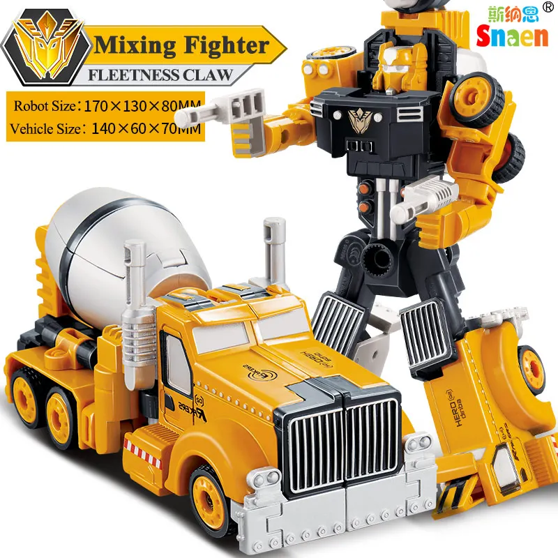 Mixmaster Snaen 5 в 1 роботы-трансформеры коллекция NBK GT Devastate рисунок KO металлический инженерный грузовик креативные комбинированные игрушки - Цвет: Mixmaster
