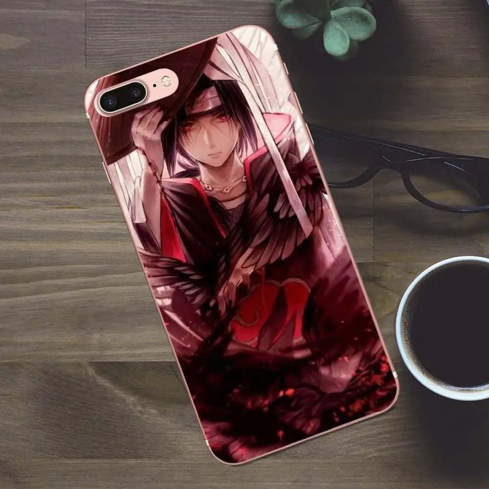 Чехол для телефона из ТПУ Apple iPhone 4 4S 5 5C SE 6 6S 7 8 Plus X Galaxy A3 A5 J1 J2 J3 J5 J7 2017 Itachi Uchiha - Naruto |