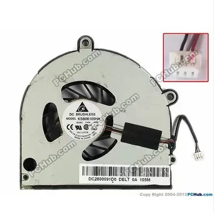 3 контактный кулер для ноутбука Toshiba Satellite L650 L650D L655 C650 C650D C655 C655D KSB06105HA|cooler fan|cpu