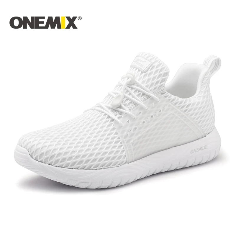 Onemix новая летняя спортивная обувь для мужчин дышащие сетчатые легкие кроссовки