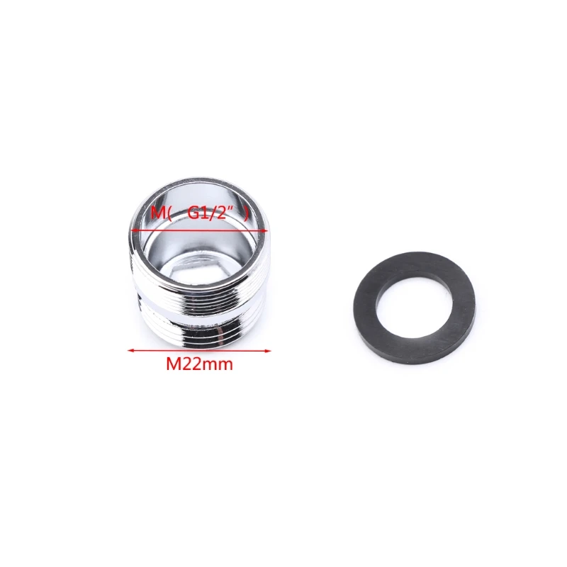 Новый высококачественный твердый металлический адаптер с внешней резьбой
