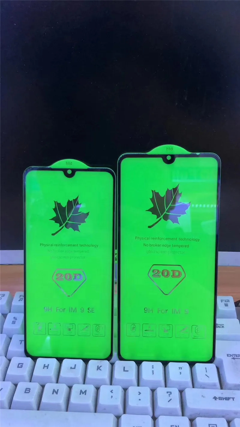 20D полное покрытие края закаленное стекло для iPhone X XS 7 8 6 Plus Защита экрана XR Xs Max с