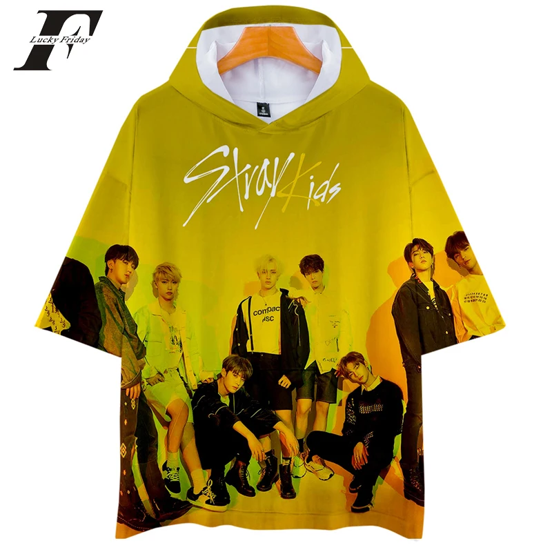 Футболка женская/мужская с капюшоном коротким рукавом и | Женская одежда