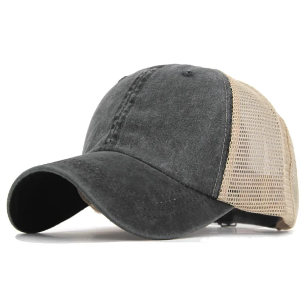 Xlamulu, сетчатая Бейсболка Snapback, s, женские солнцезащитные шапки для мужчин, Спортивная Кепка, Bone Gorras, летняя уличная бейсболка, Мужская кепка, шапка - Цвет: black