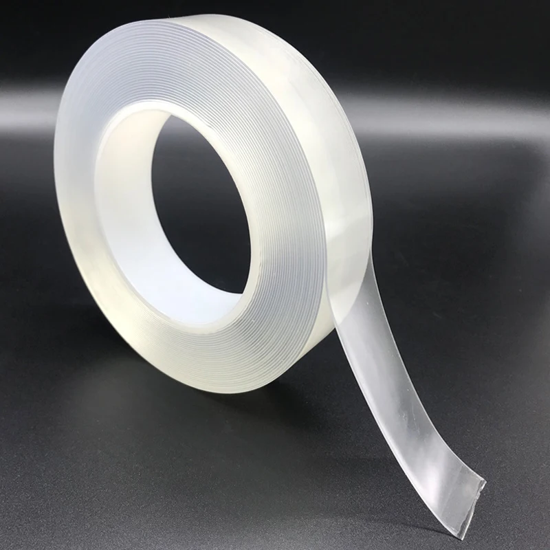 Прозрачный самоклеющиеся кухня водостойкие PET окантовка клейкие ленты Плесень