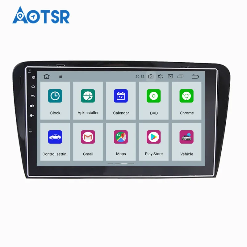 Автомагнитола 2 din Android 9 0 4 + 32 ГБ мультимедийный проигрыватель без DVD плеера для Skoda