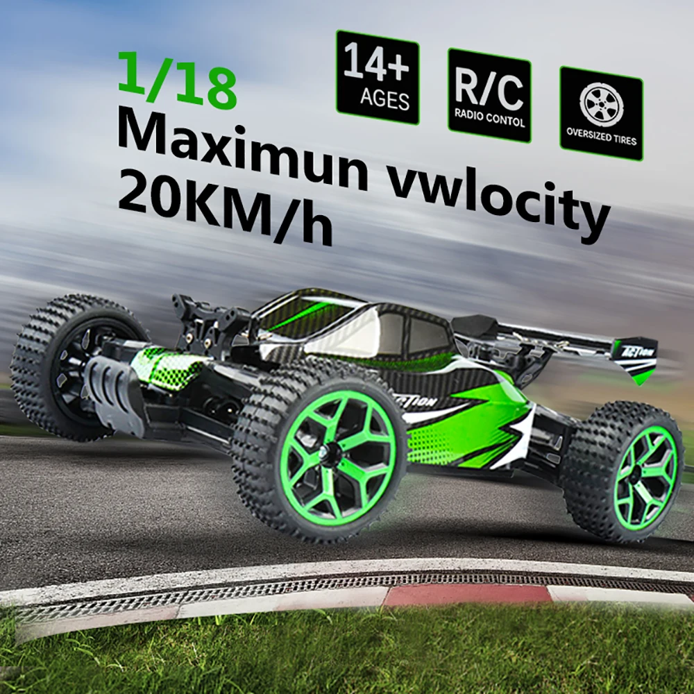 Радиоуправляемая машинка 4WD Rock Crawlers 1/18 ГГц с дистанционным управлением модель
