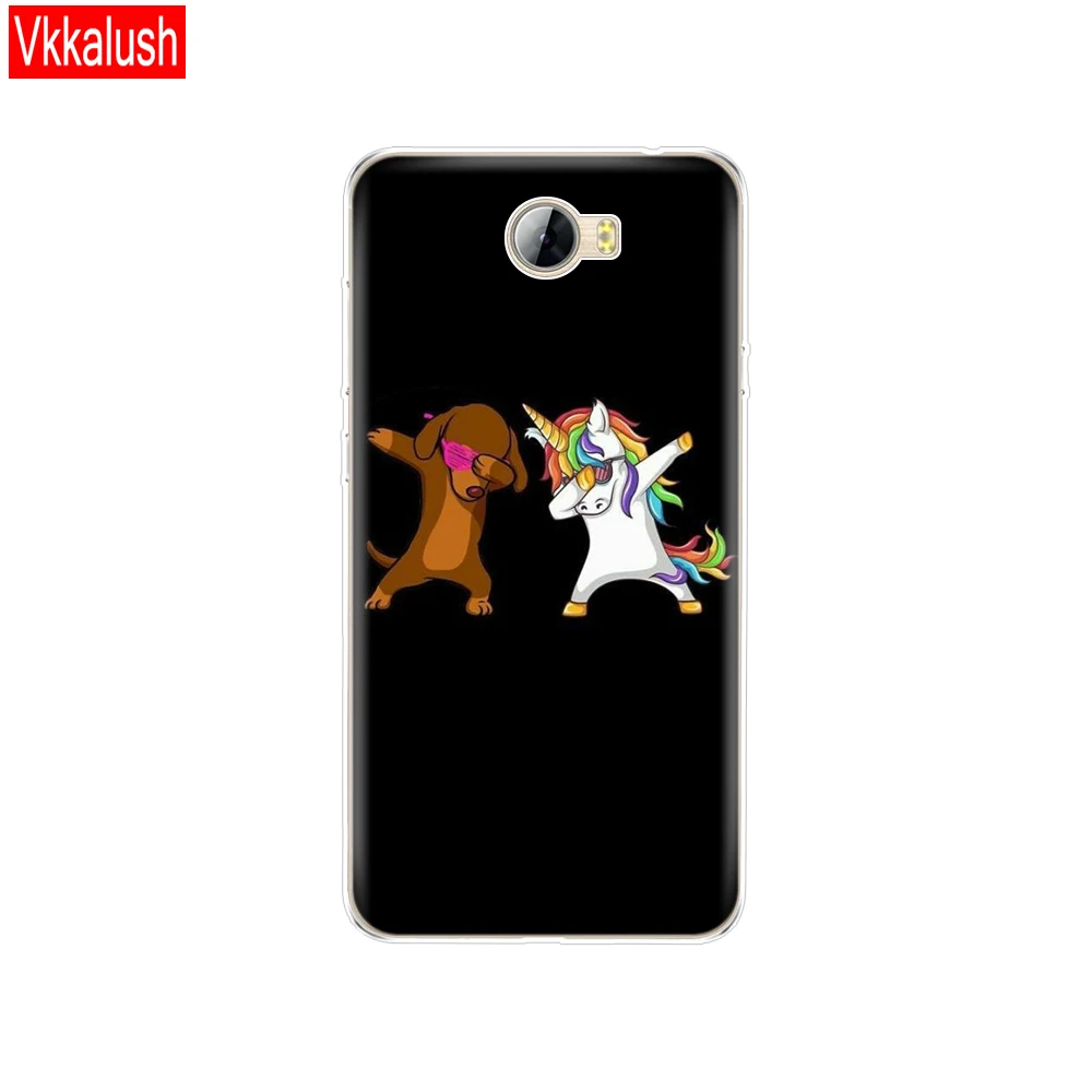 80092 Мягкий силиконовый чехол-накладка для huawei Y5 II Y5 2/Y6 II Compact/Россия Honor 5A LYO-L21, чехол-накладка на заднюю панель 360 - Цвет: 80092