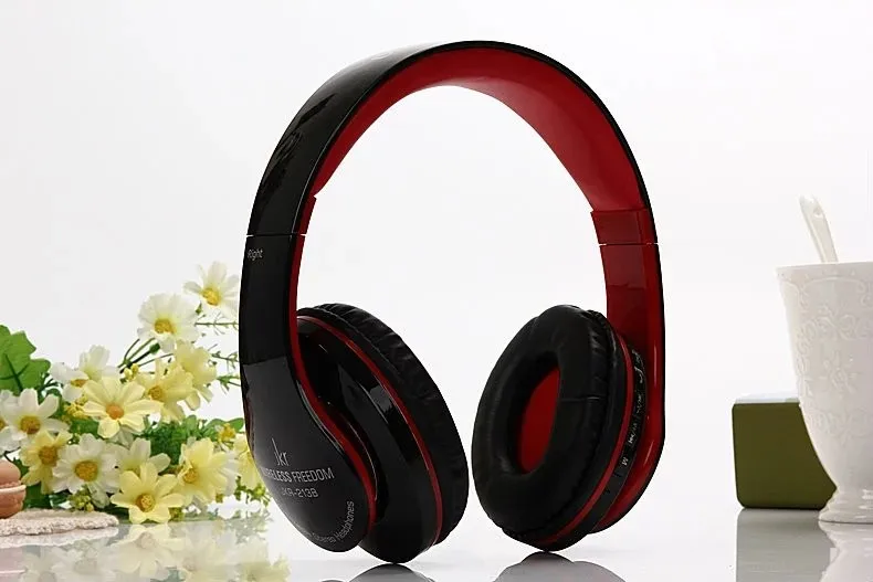 Jkr-213b Hi-Fi Bluetooth наушники с оголовьем стерео Беспроводной гарнитуры микрофоном TF