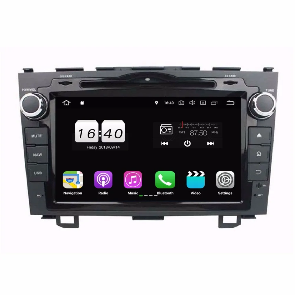 TDA7851 Android 8 1 для Honda CRV CR V 2006 2011 1024*600 2 Гб ОЗУ четырехъядерный автомобильный DVD плеер