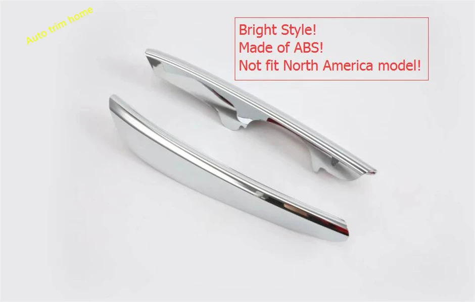Chrome Front Head Fog Lights Lamps Eyelid Eyebrow Stripe Cover Trim For Toyota Corolla 2017 2018 ABS Auto Accessories | Автомобили и