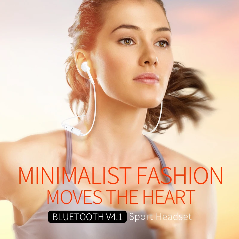 Беспроводные наушники S6 спортивные Bluetooth HD стерео гарнитура с микрофоном для Apple