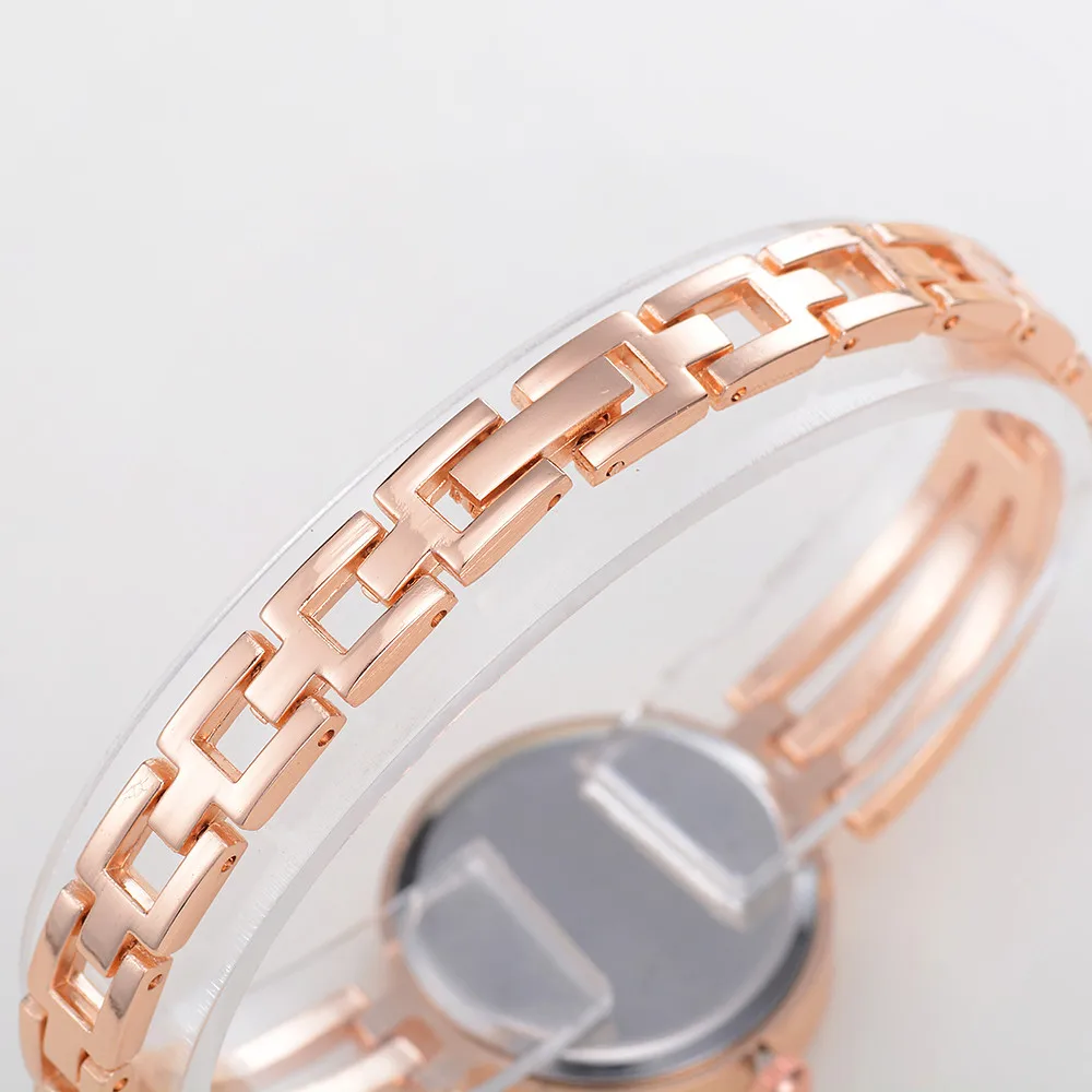 Женские кварцевые наручные часы LVPAI маленький браслет из нержавеющей стали