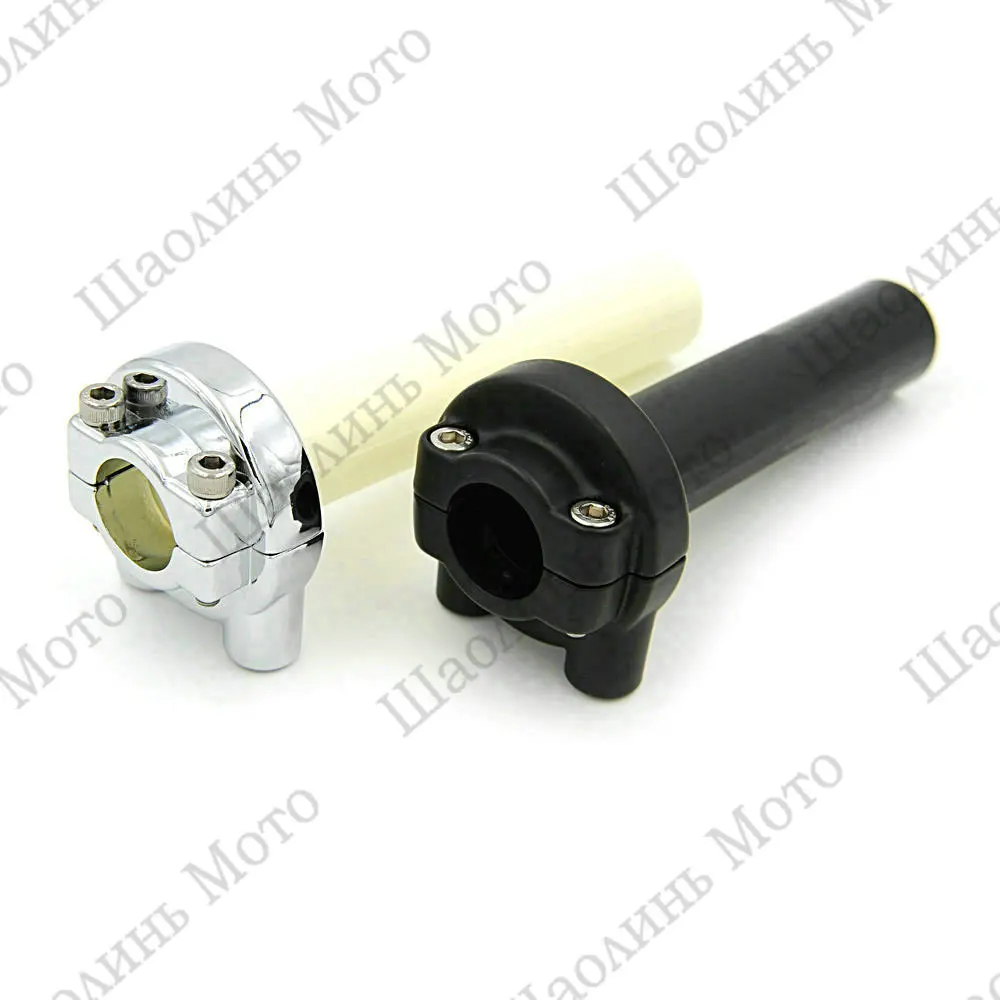 1х винтажные кафе гонщик Мотоцикл Универсальный 22 мм 7/8 &quotPush/Pull дроссельной