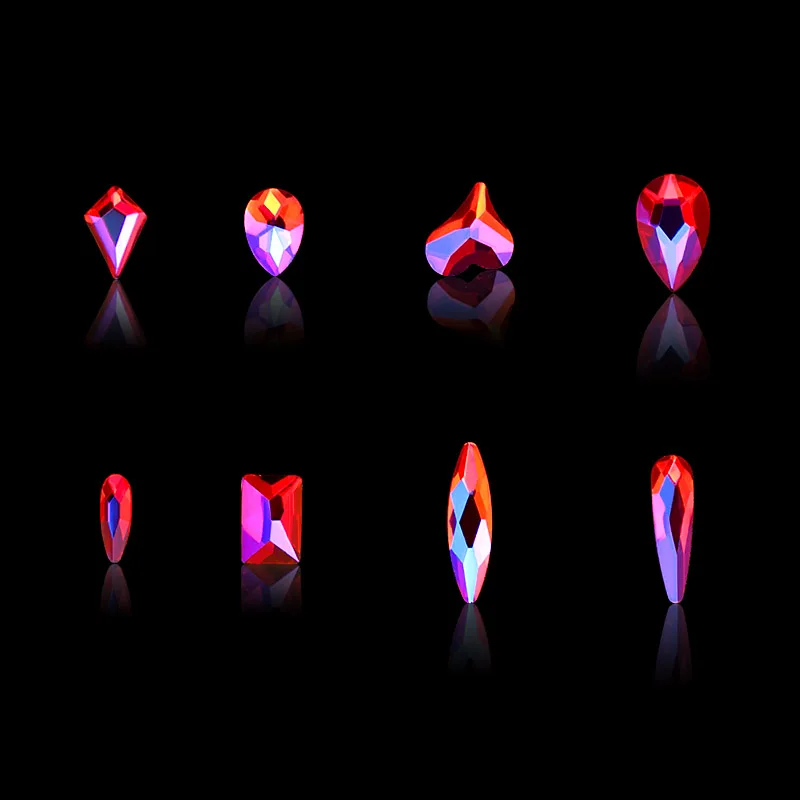 Стразы для дизайна ногтей украшение 20 лампочесветильник стразы 3D|Стразы и
