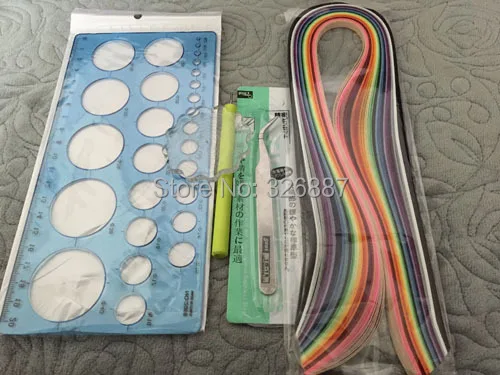 DIY Scrapbooking Paper Quilling Tools set curling coach Rolling ruler/board pen scrip Tweezers Collection Photo Cards Decoration | Дом и сад