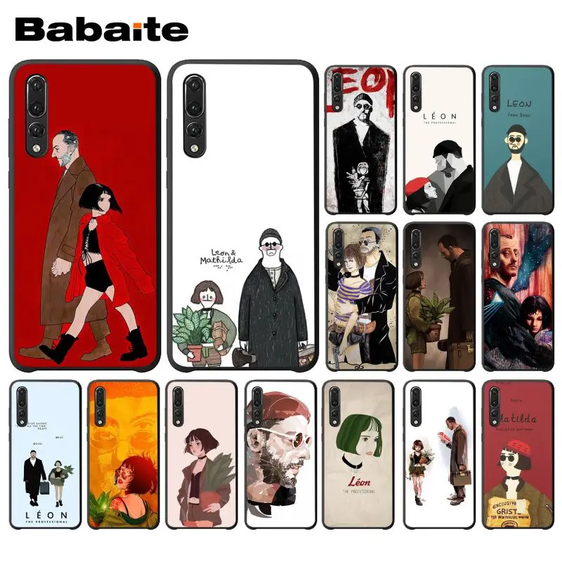Babaite Leon Matilda Натали Портман постер по фильму телефонная связь для Huawei P20 Mate20 Lite Honor