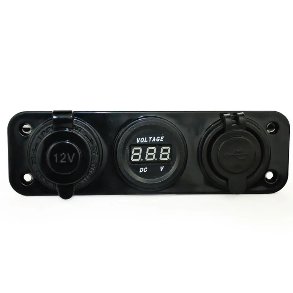 EE поддержка цифрового вольтметра постоянного тока/2 порта автомобильное