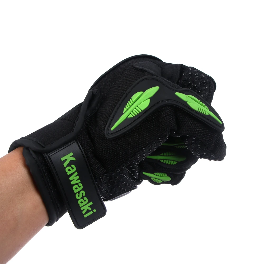 Для мотоцикла Kawasaki перчатки Ретро гонки мотокросса полный палец Велоспорт M L XL XXL мотокросса Luvas Guantes