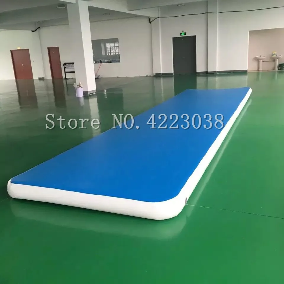 Pаспродажа Надувная воздушная дорожка 8*2*0,2 м, надувной коврик для тренажерного зала, надувная гимнастика, Воздушная дорожка, Акробатический воздушный ...