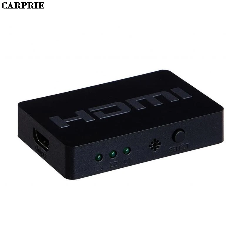 3 порта 1080P видео HDMI переключатель сплиттер ИК пульт дистанционного управления