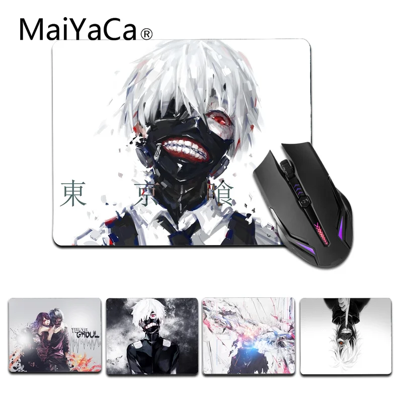 MaiYaCa Токийский Гуль Kaneki игровой коврик для ноутбука размер 18x22 см 25x29 игровые