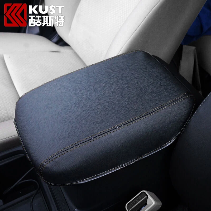 KUST Авто центральная консоль чехол подлокотник кожа автомобиля Крышка для Honda CRV