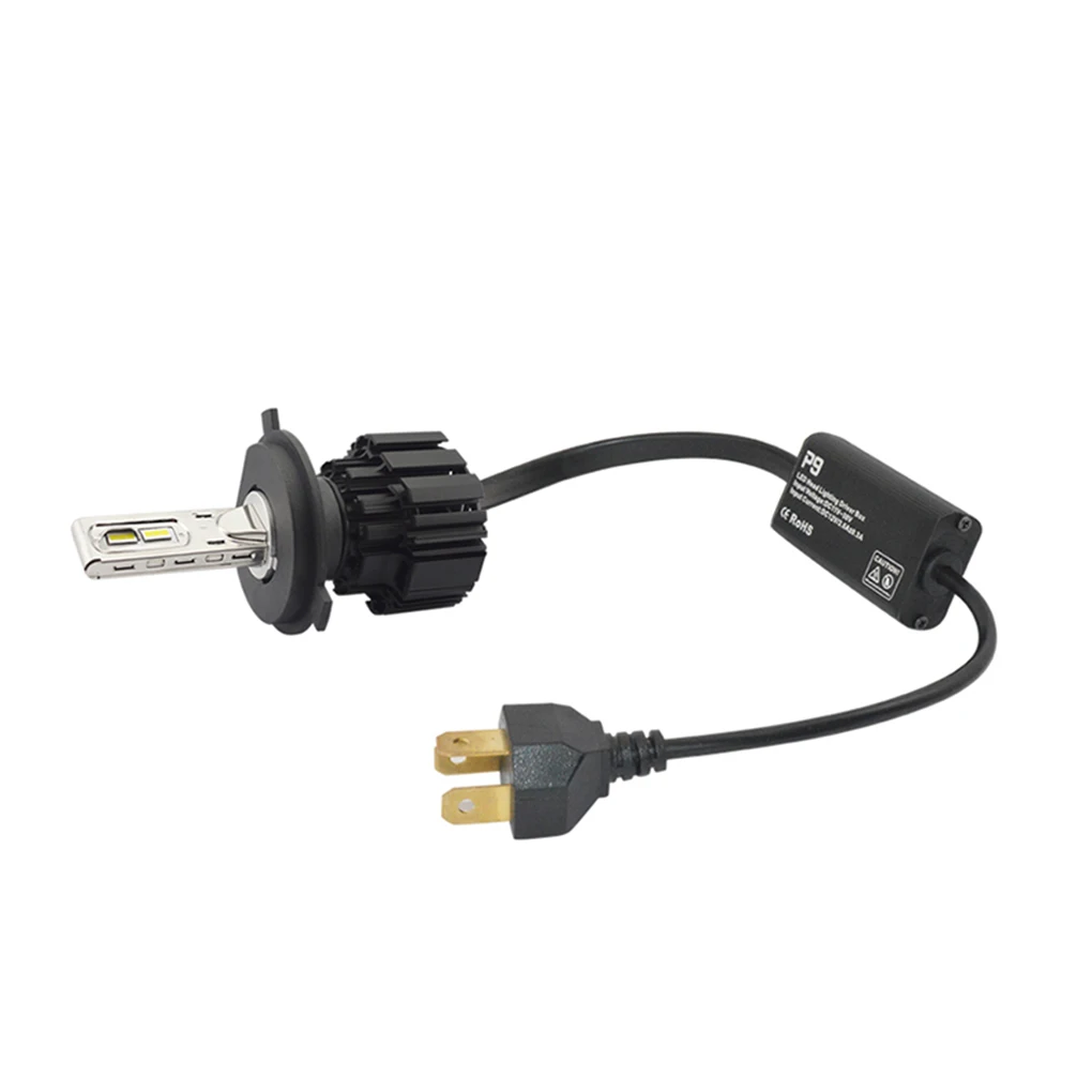 2 шт./компл. H4/H7/H8/H10/H16/9004/9007 P9-50W 6800LM светодиодный головной светильник комплект светодиодный налобный фонарь светильник лампочка
