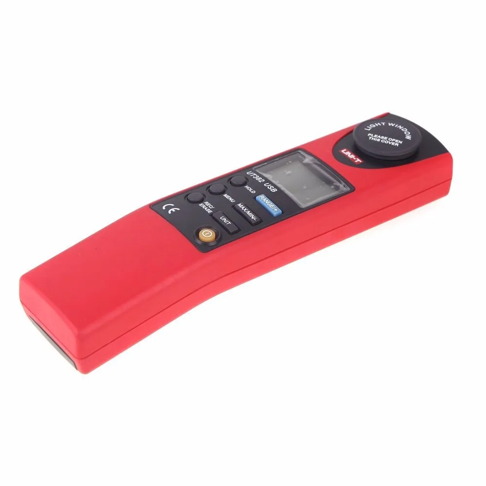 UNI T UT382 цифровые световые метры Luxmeters Lux/FC Meters люминометр фотометр с интерфейсом