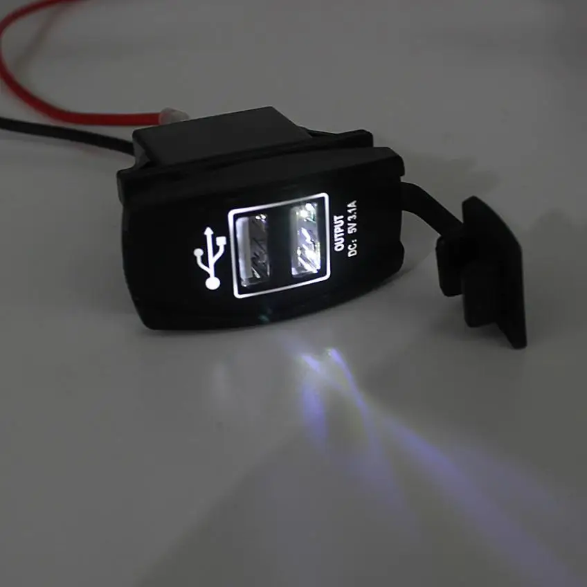 Автомобильный USB-переходник 12 В 24 автомобильный аксессуар для грузовика лодки