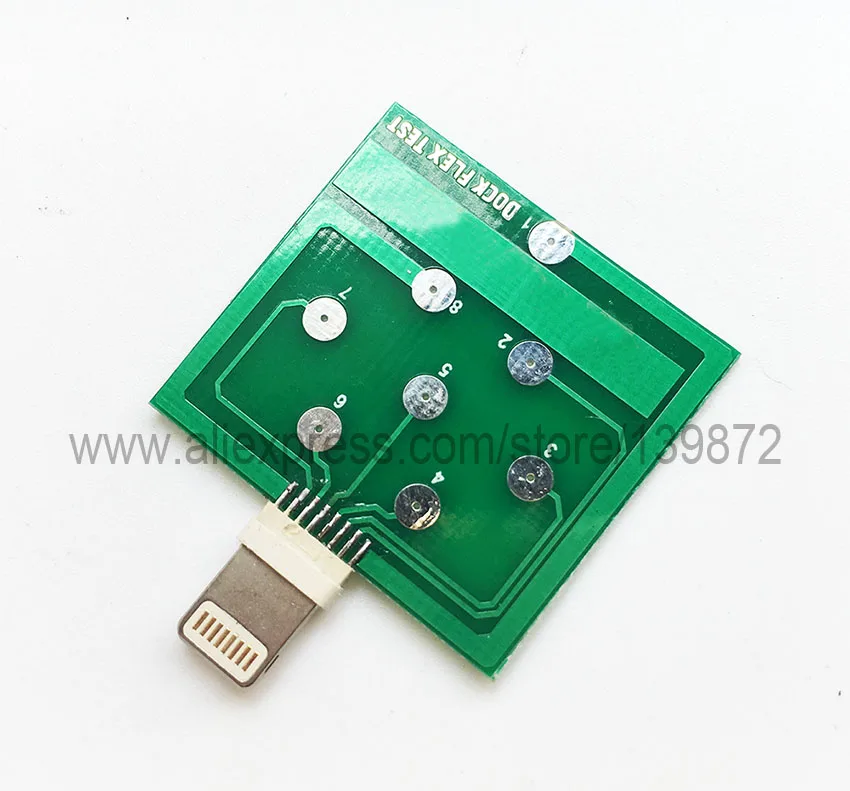 2 шт./лот зарядная док станция гибкий тест ремонт Micro USB печатная плата для iPhone 8 7 6 6s