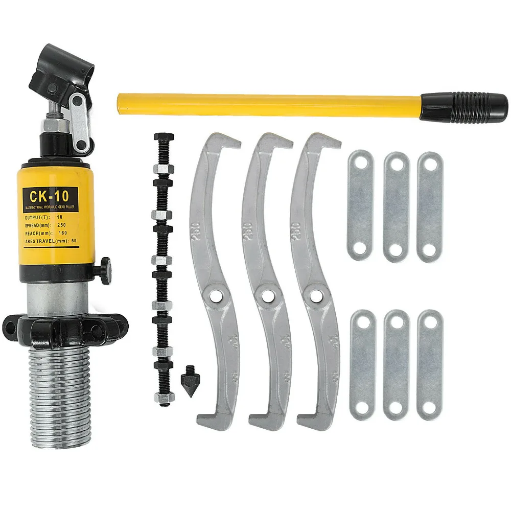 10 тонный гидравлический Шестеренчатый ротор колесная втулка Съемник Подшипник