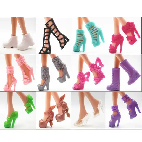 Босоножки разноцветные на высоком каблуке, разнообразные туфли, 10 пар