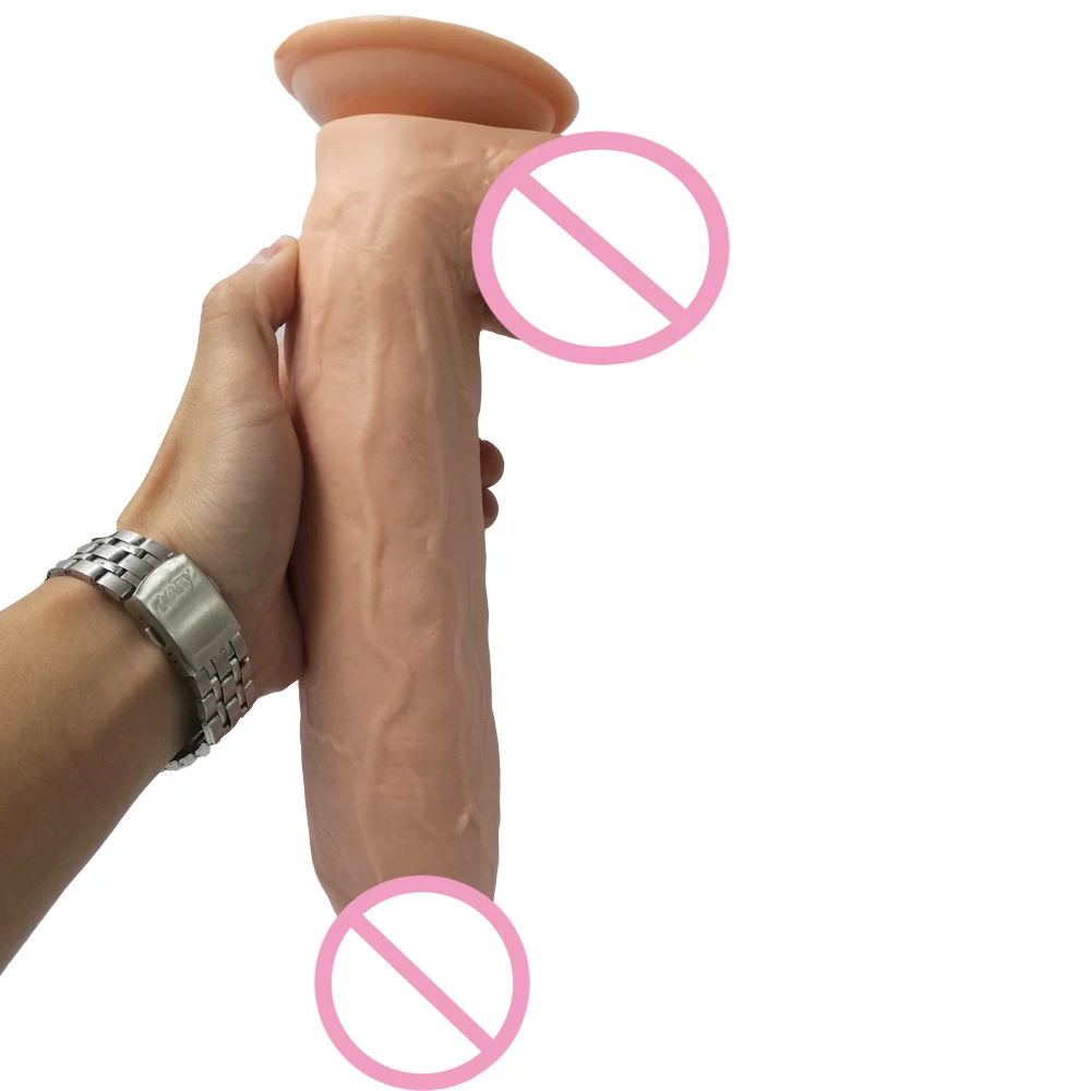 Супер толстый огромный фаллоимитатор 31 см экстремальный большой реалистичный