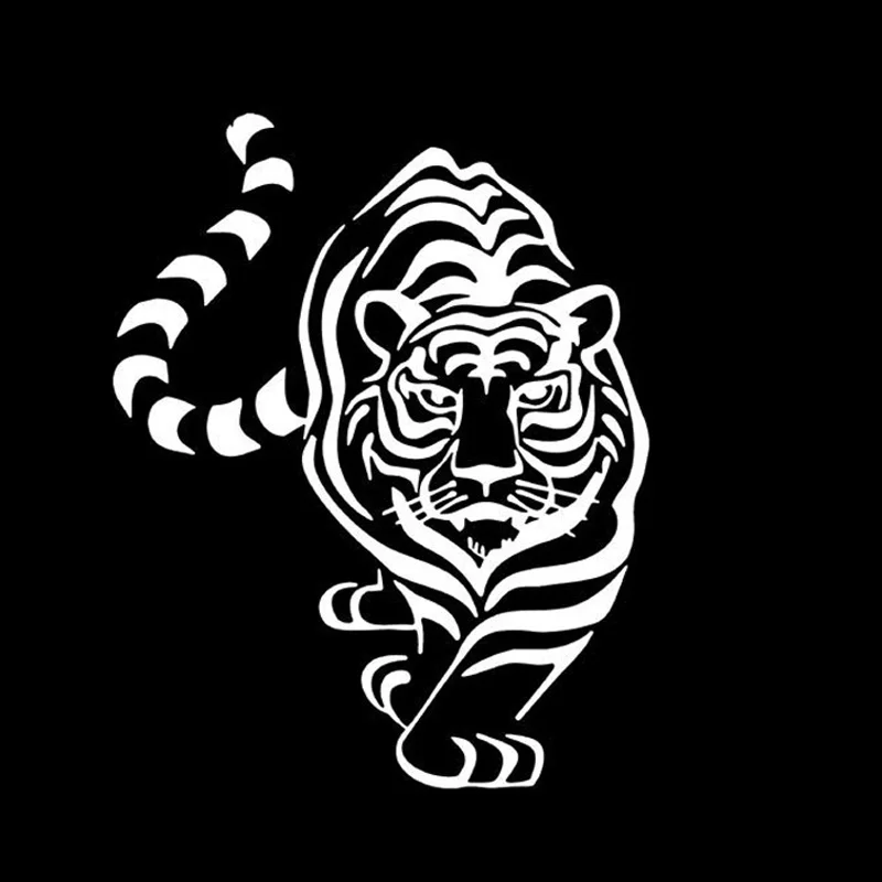 Beastmaster Тигр светоотражающие наклейки налобный фонарь для бровей Автомобильный