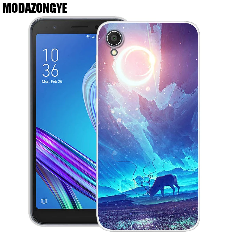 Чехол для Asus ZenFone Live L1 ZA550KL мягкий чехол телефона из тпу ZA 550KL X00RD L 1 силиконовая