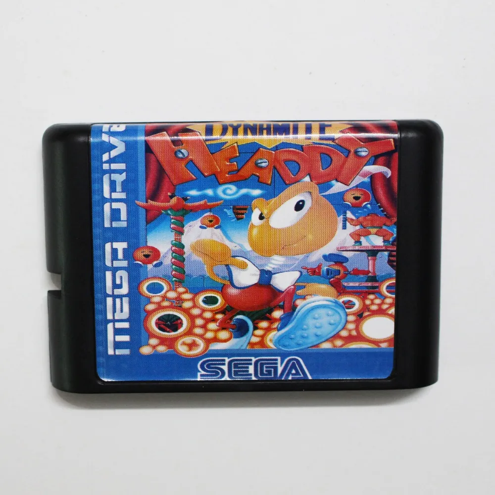 

Dynamite Headdy 16 bit MD Game Card For Sega Mega Drive For Genesis