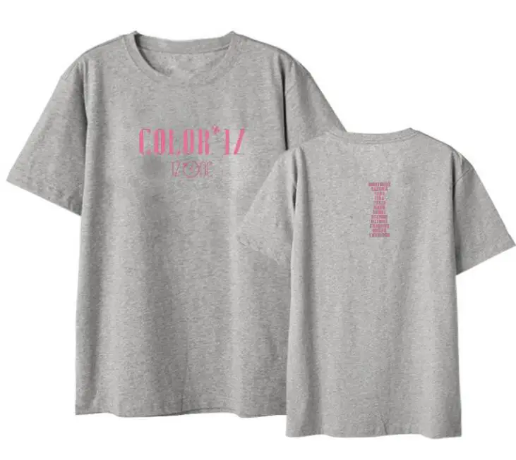 Футболка Izone debute album colorz футболка унисекс с круглым вырезом и коротким рукавом 9