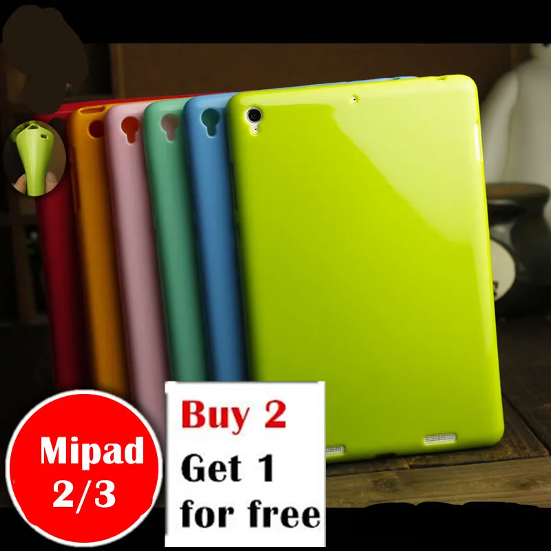 Mipad 3 Mi pad цветной чехол для Xiaomi MI PAD 2 7 9 &quotчехол планшета Мягкая силиконовая задняя