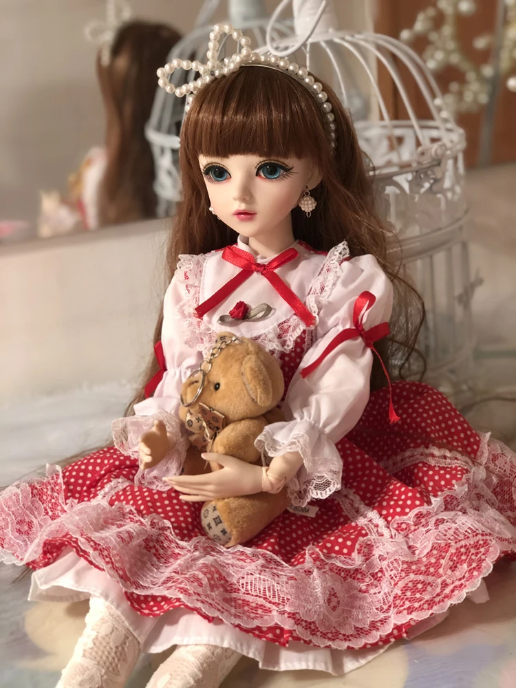 1/3 BJD 60 см куклы игрушки высшего качества китайская Кукла 18 шарниров BJD шаровая шарнирная кукла Мода девушка подарок игрушки для девочек модифицированная версия