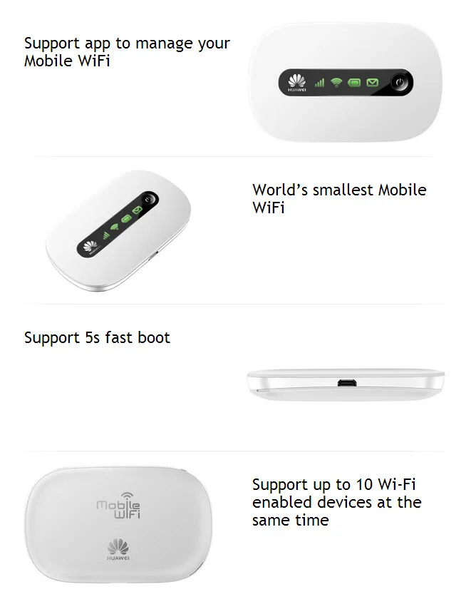 Разблокированный Мобильный Wi Fi роутер Huawei E5220 3G Мини карманный 3g Роутер