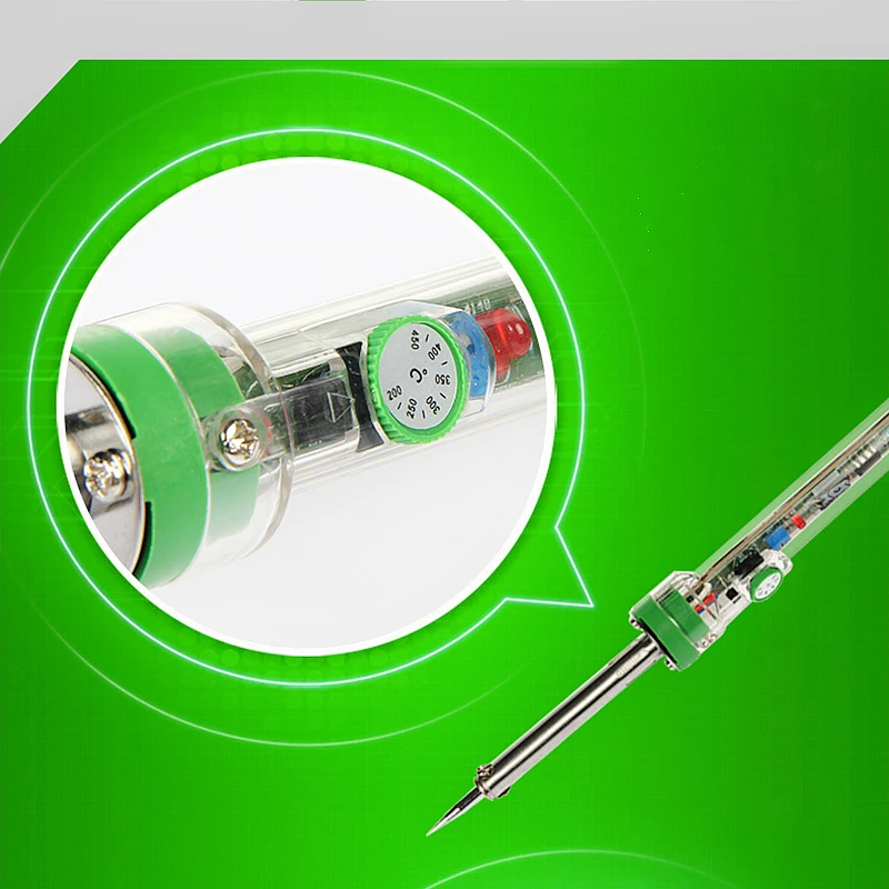 Электрический сварочный паяльник BERRYLION 60 Вт с регулируемой температурой