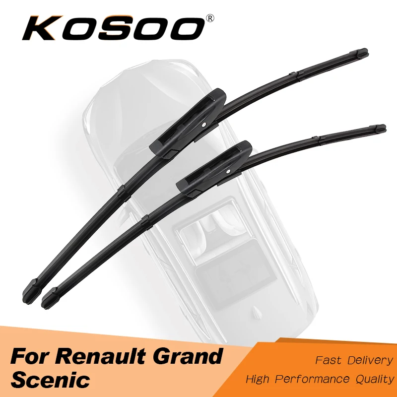 Автомобильные дворники KOSOO для Renault Grand Scenic 2/3/4 2005 2006 2007 2008 2009 2010 2011 2012 2013 2014 2016 2017