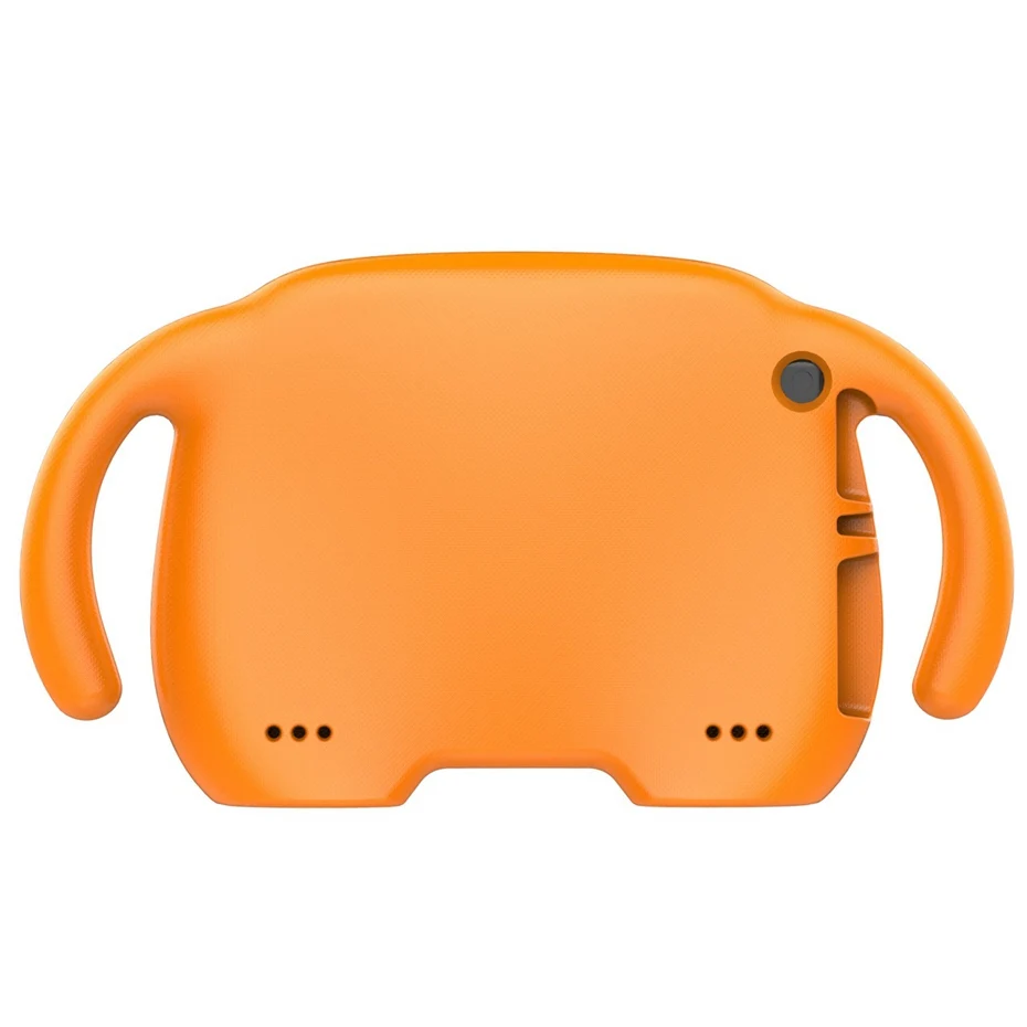 Оранжевый Для Amazon Kindle Fire HD 8 чехол Baymax kids tablet Shell противоударный EVA Ручной Чехол-подставка для Kindle Fire HD8 - Цвет: Оранжевый