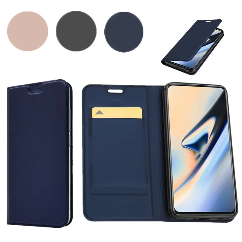 Для OnePlus 7 pro Чехол, роскошный кожаный чехол, тонкий дизайн книги, Модный Магнитный откидной Чехол с отделением для карт Oneplus7 1+ 7 Pro