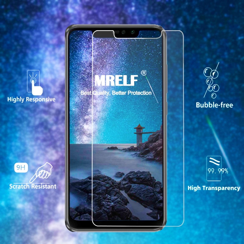 MRELF Tempered Glass for Xiaomi Redmi Note 6 Pro Screen Protector on Phone Protective | Аксессуары для телефонов