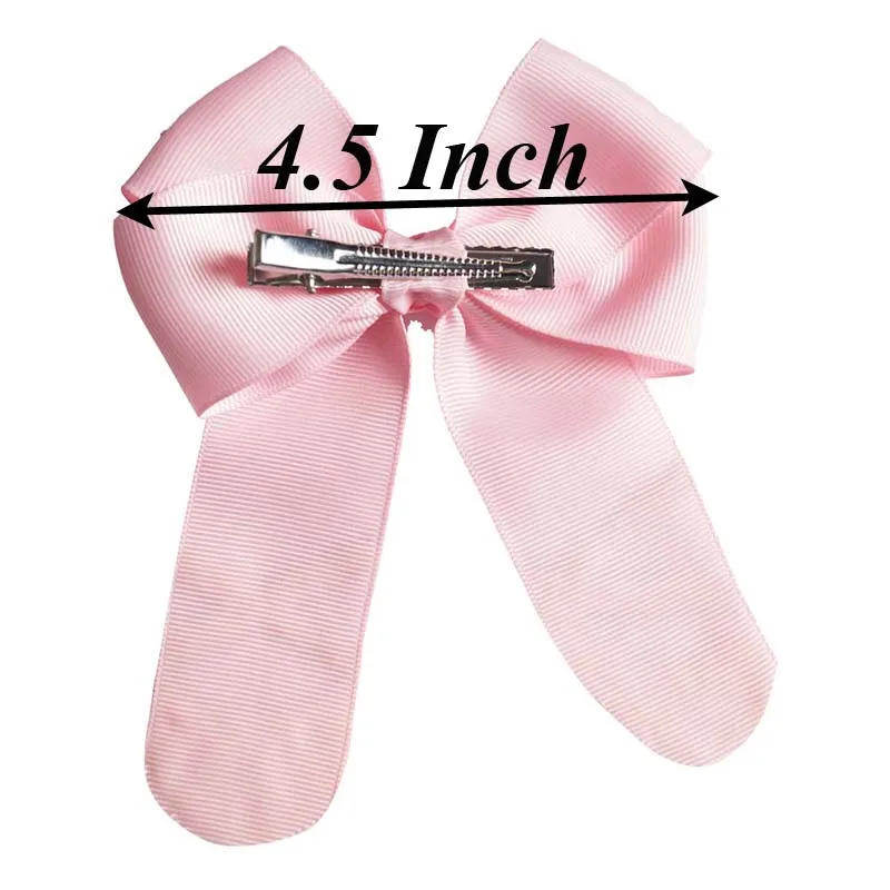 

4.5" Newest Ballet Shoes Hair Clips Boutique Girls Glitter Hair Bows For School Girls Cheer Bows Barrettes Hair Accessories