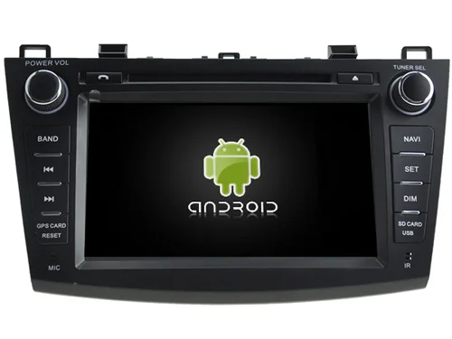 Четырехъядерный Android 9 0 автомобильный dvd плеер для MAZDA 3 (2010 2012) Автомобильный