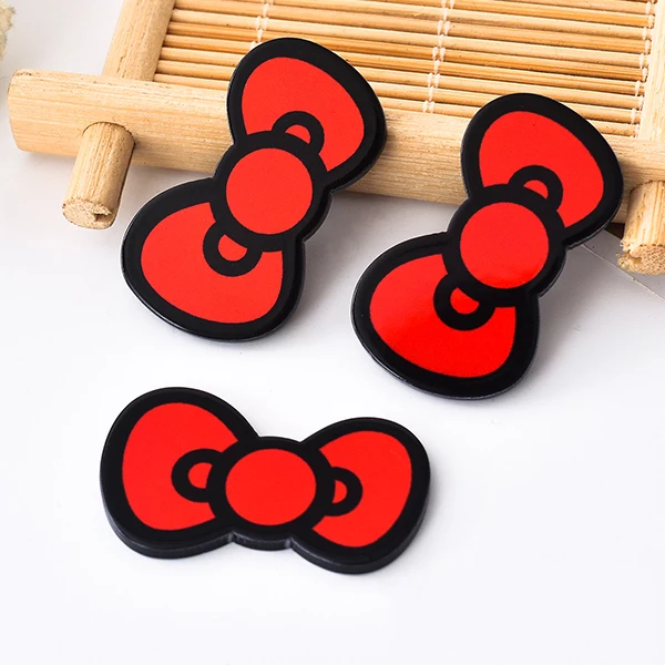 Каваи мультфильм Микки Минни фигурка конфеты украшение дома плоский задник